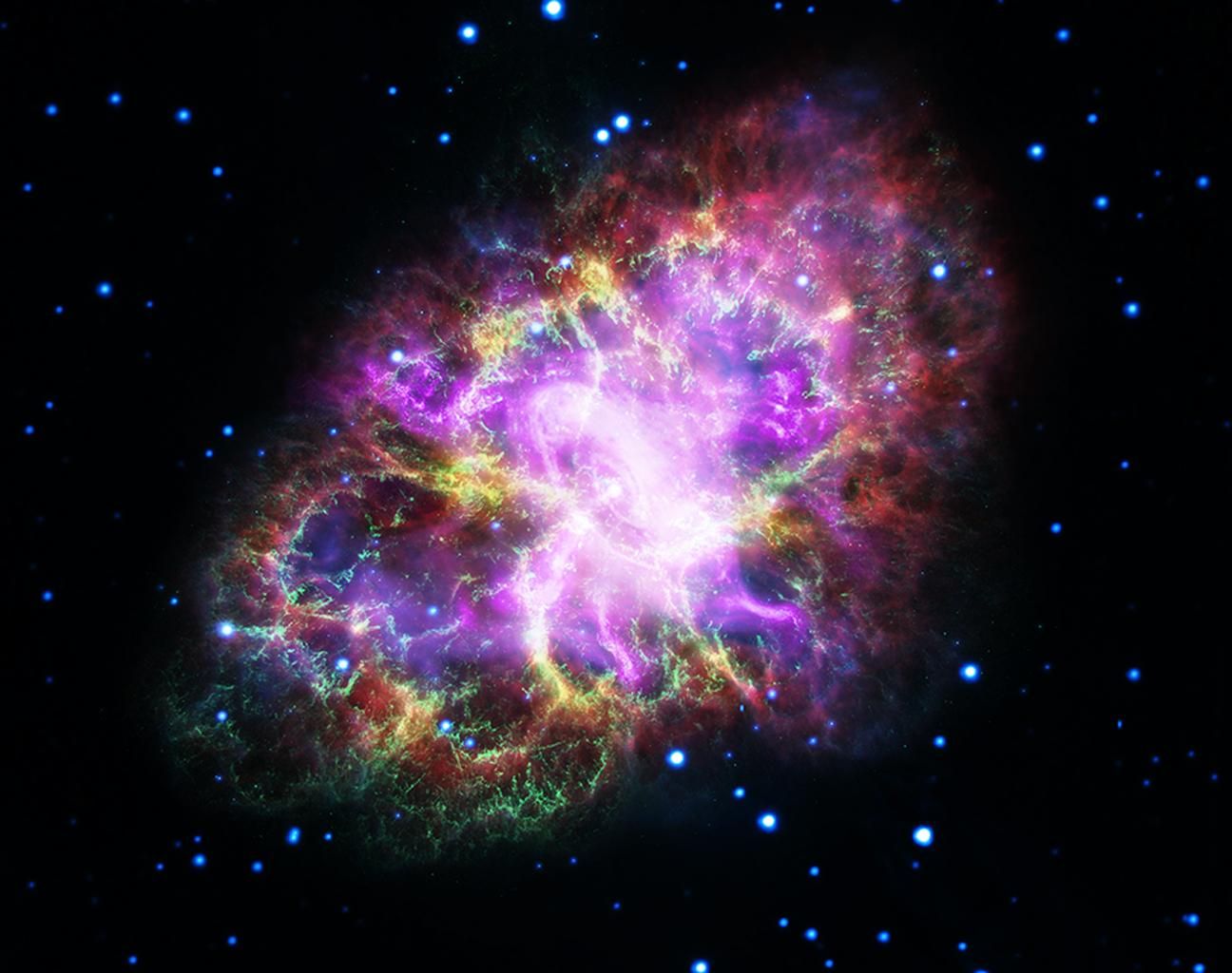 Multiwavelength view of the Crab Nebula, a supernova remnant